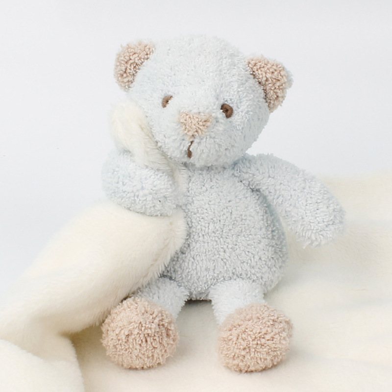 Home Security Movie - Cute Light Blue Plush Teddy Bear