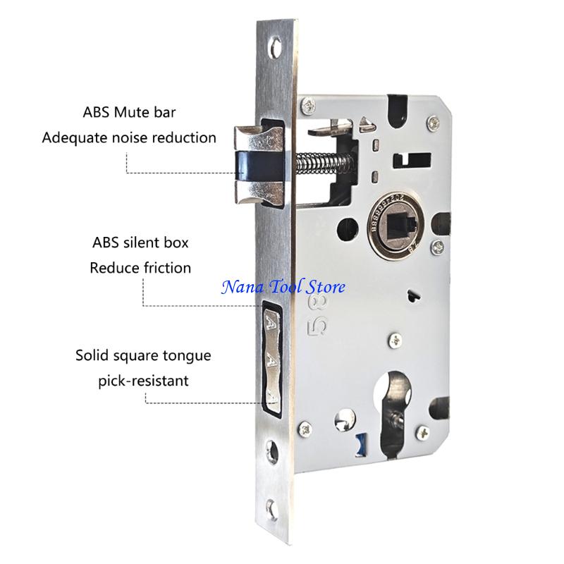 Home Security For Doors - 31GJ Reliable Zinc Alloy Door Handle