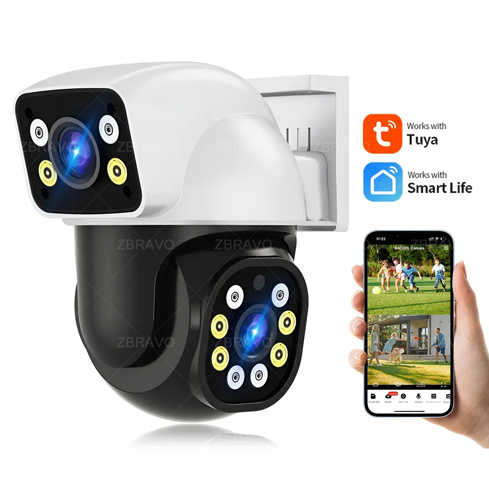 Home Security Packages - Smartlife 8MP WiFi Tuya Outdoor Camera