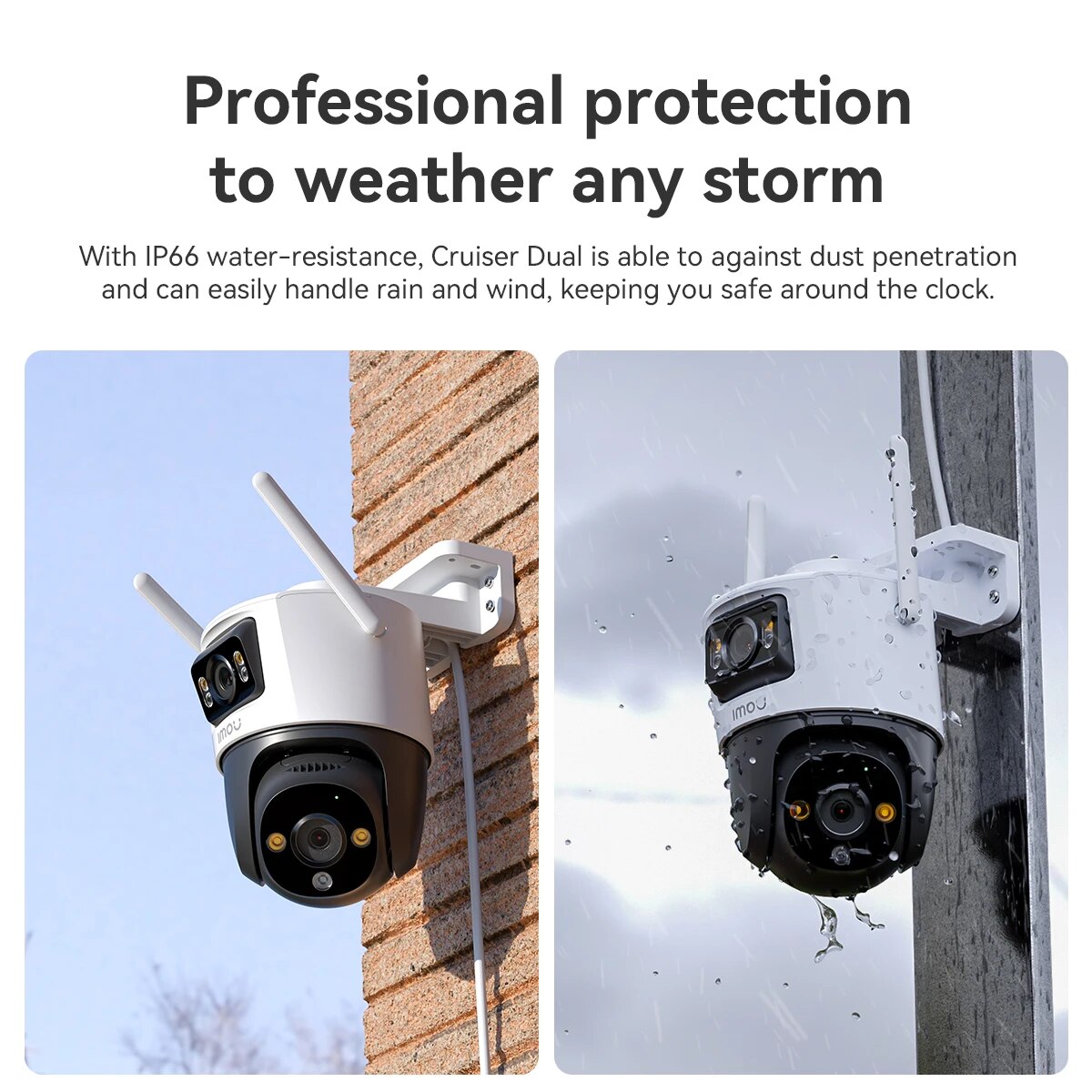 Home Security Packages - IMOU Outdoor PT Security Camera -