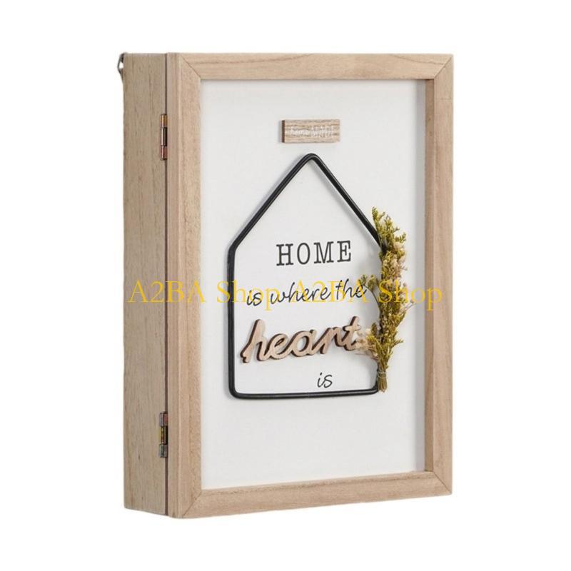 Home Security Officer - A2BA Wall Mounted Wooden Holder with
