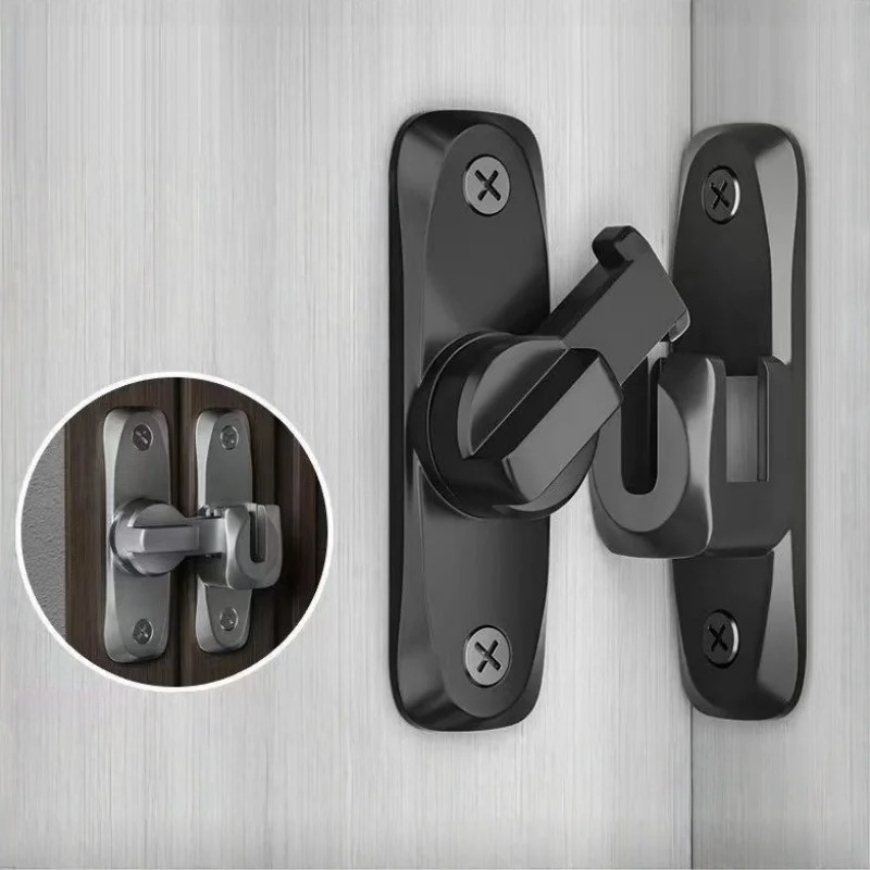 Home Security Firms - 90/180 Degree Flip Door Lock Anti-Theft