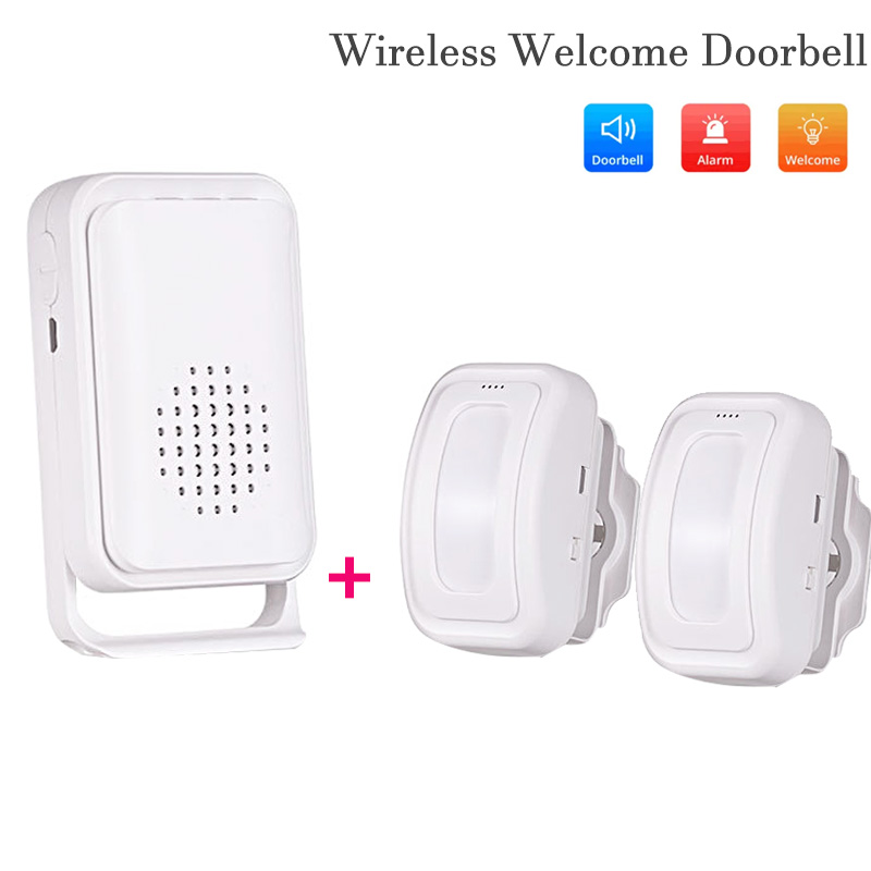 Home Security Gadgets - Wireless Welcome Doorbell Home Shop Store