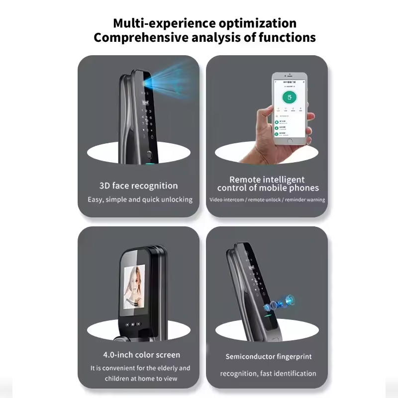 HX5 Smart Door Lock 3D Face Re - Home Security For Doors recension och pris