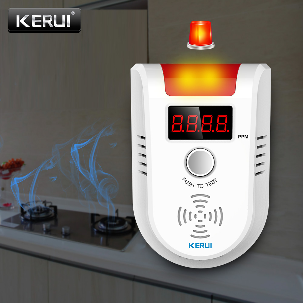 KERUI GD13 LPG GAS Detector Al - Home Security Gadgets recension och pris