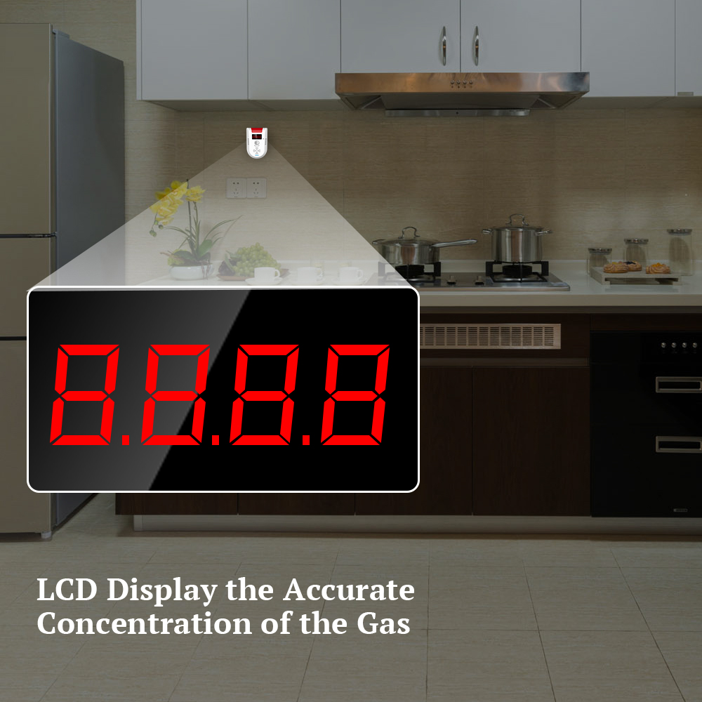 KERUI GD13 LPG GAS Detector Al - Home Security Gadgets recension och pris