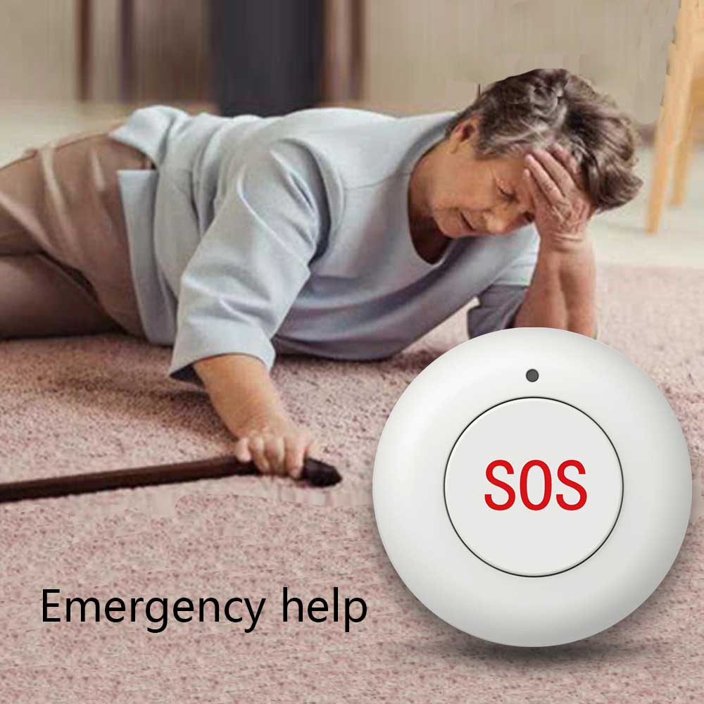 Wireless SOS Button Smart Home - Home Security Gadgets recension och pris