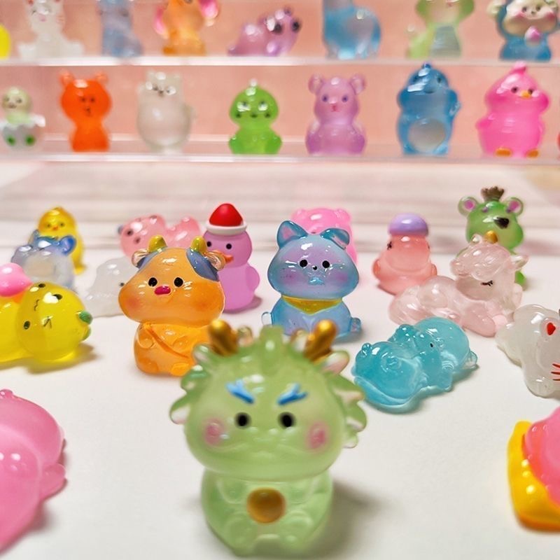 100Pcs Mini Luminous Resin Bli - Home Security Officer recension och pris
