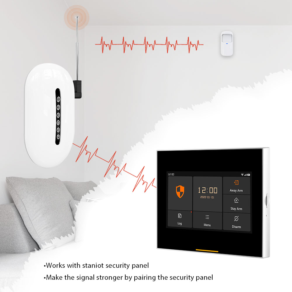 Signal Repeater Wireless Exten - Home Security Bundle recension och pris