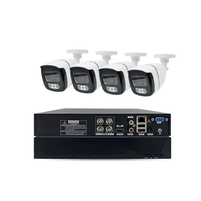 5MP Outdoor Dome AHD DVR 4 Cha - Home Security Camera System recension och pris