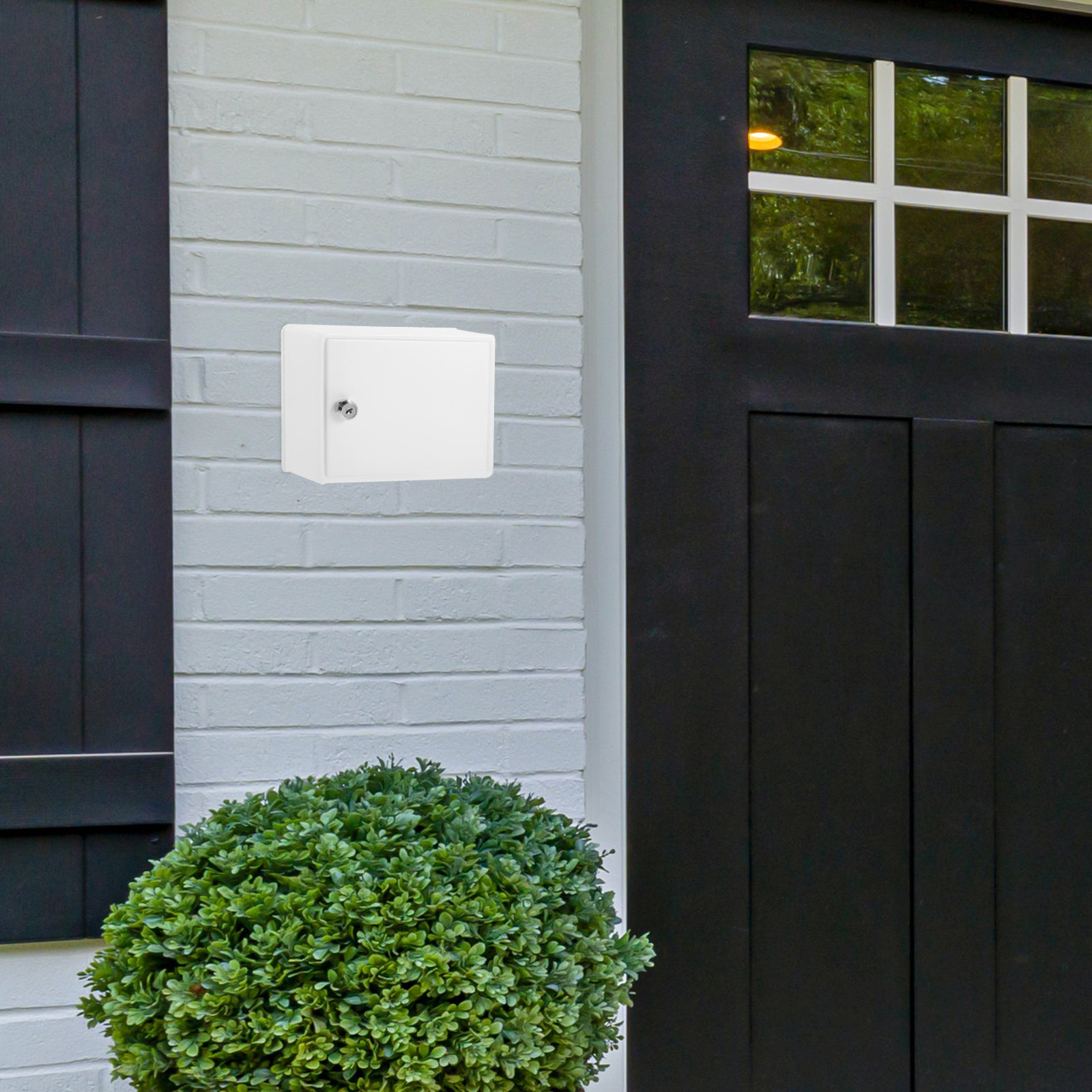 Plastic Milk Box Wall Mounted  - Home Security Letters recension och pris