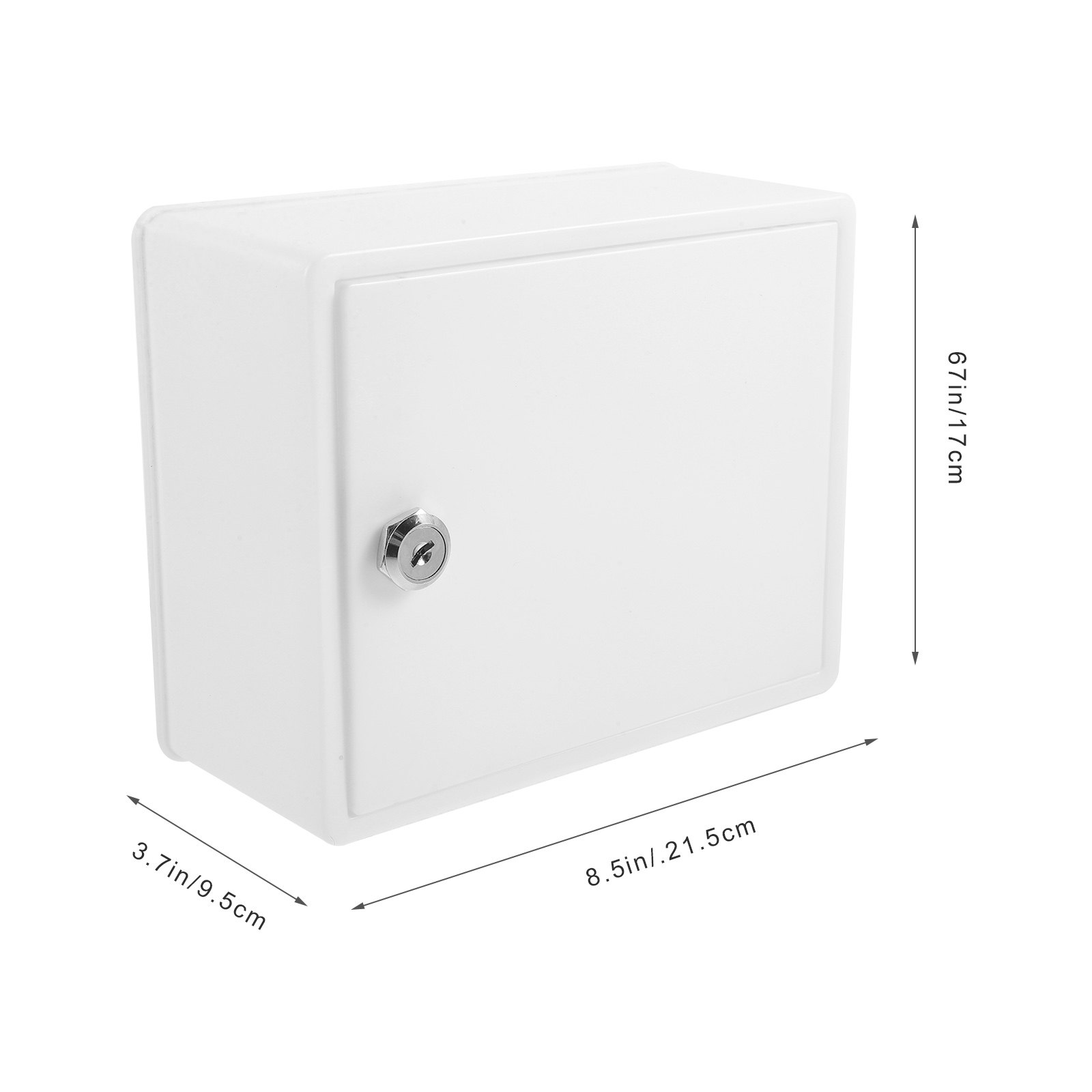 Plastic Milk Box Wall Mounted  - Home Security Letters recension och pris