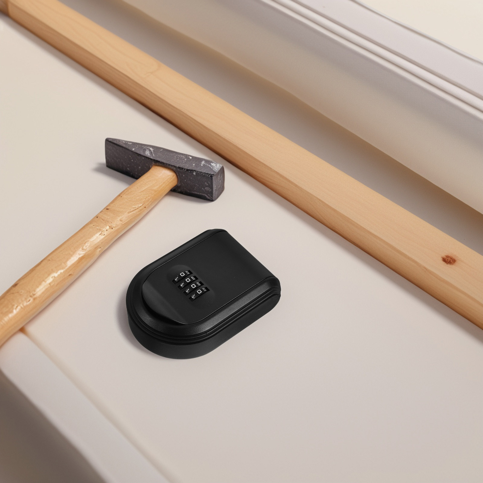 Wall Mounted Key Lock Box Blac - Home Security Officer recension och pris