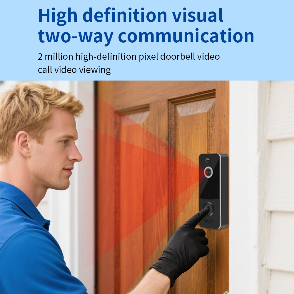 1080P WIFI Video Doorbell TTLO - Home Security Bell recension och pris