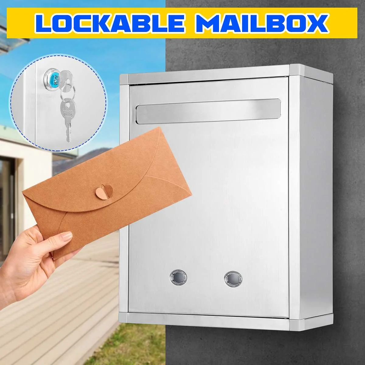 Waterproof for Home Ornament D - Home Security Letters recension och pris
