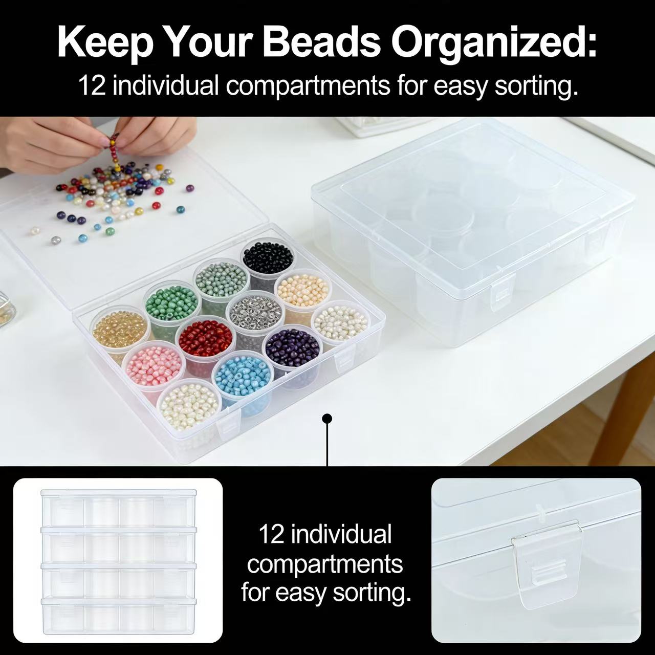 12-Pack White Transparent Plas - Home Security Officer recension och pris
