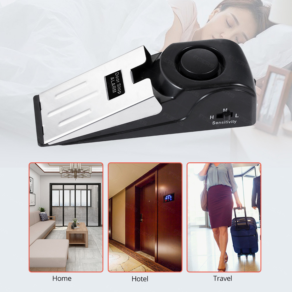 FUERS Door Stop Alarm System 1 - Home Security Gadgets recension och pris