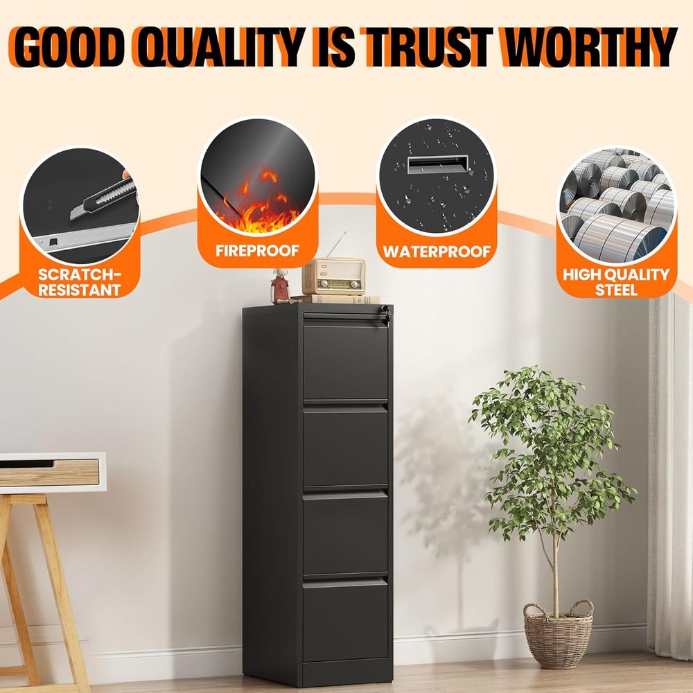 Secure Metal Storage Cabinet f - Home Security Letters recension och pris