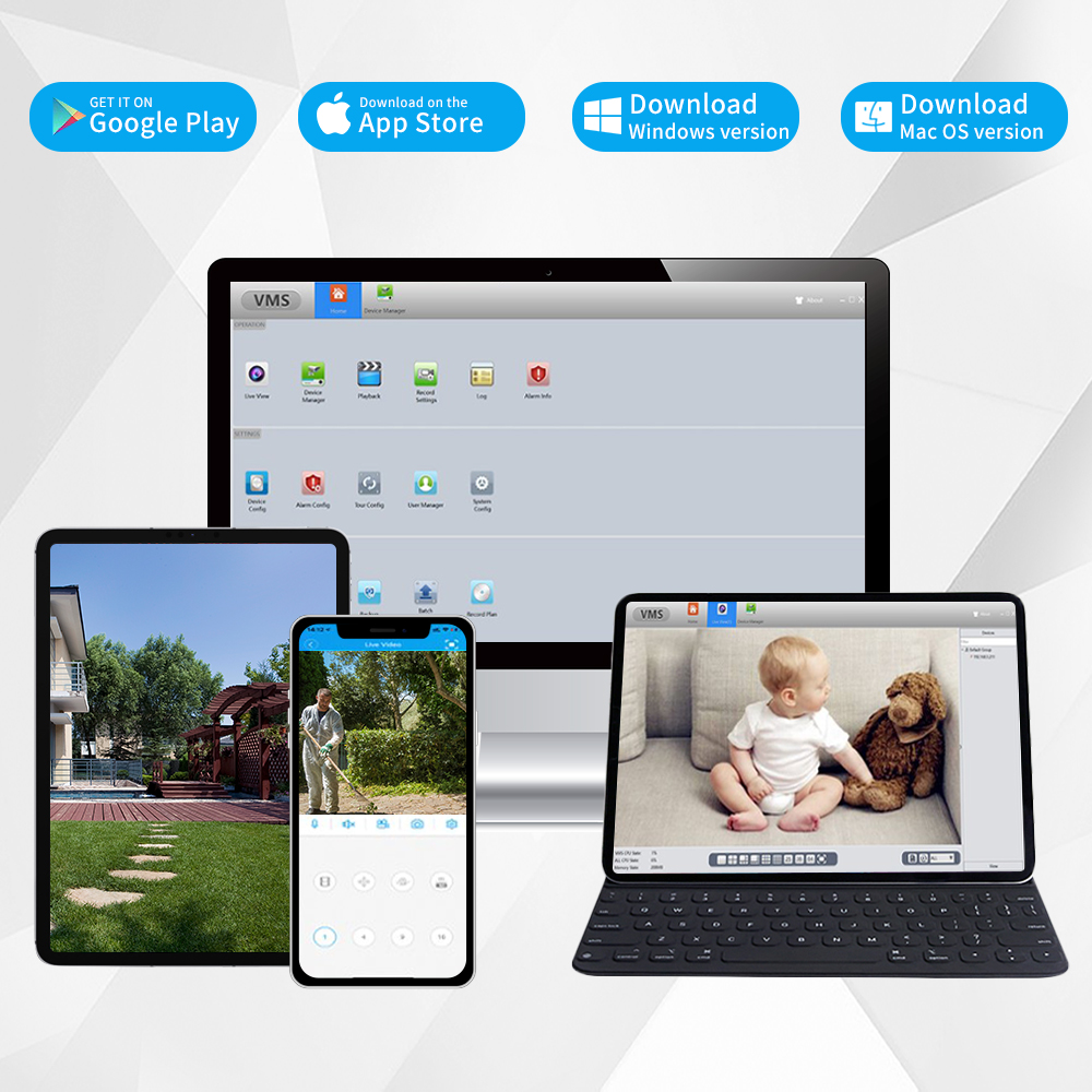 Super 8MP POE NVR Video Record - Home Security Camera System recension och pris