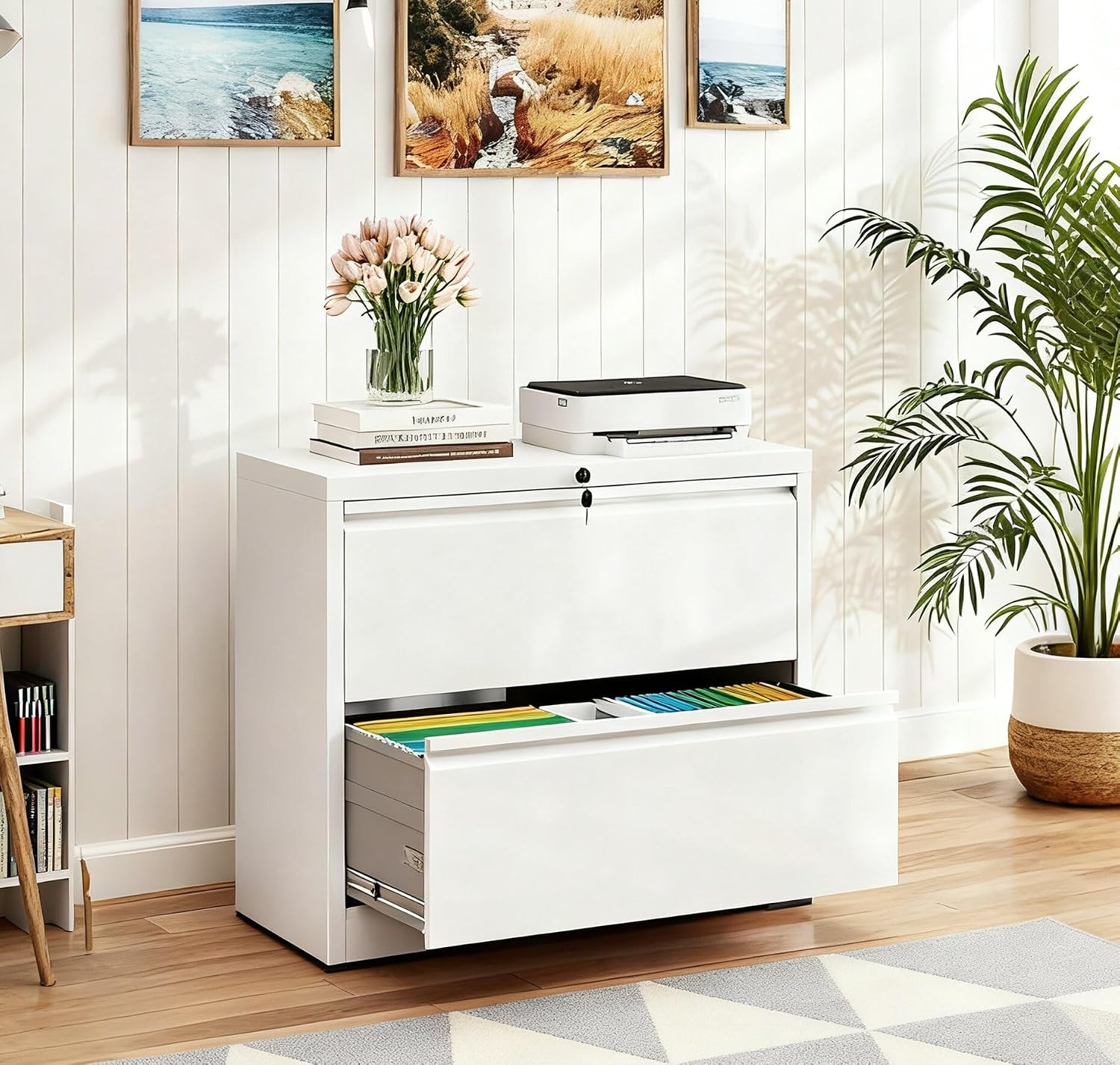 Metal Filing Cabinet 2-Drawer  - Home Security Letters recension och pris