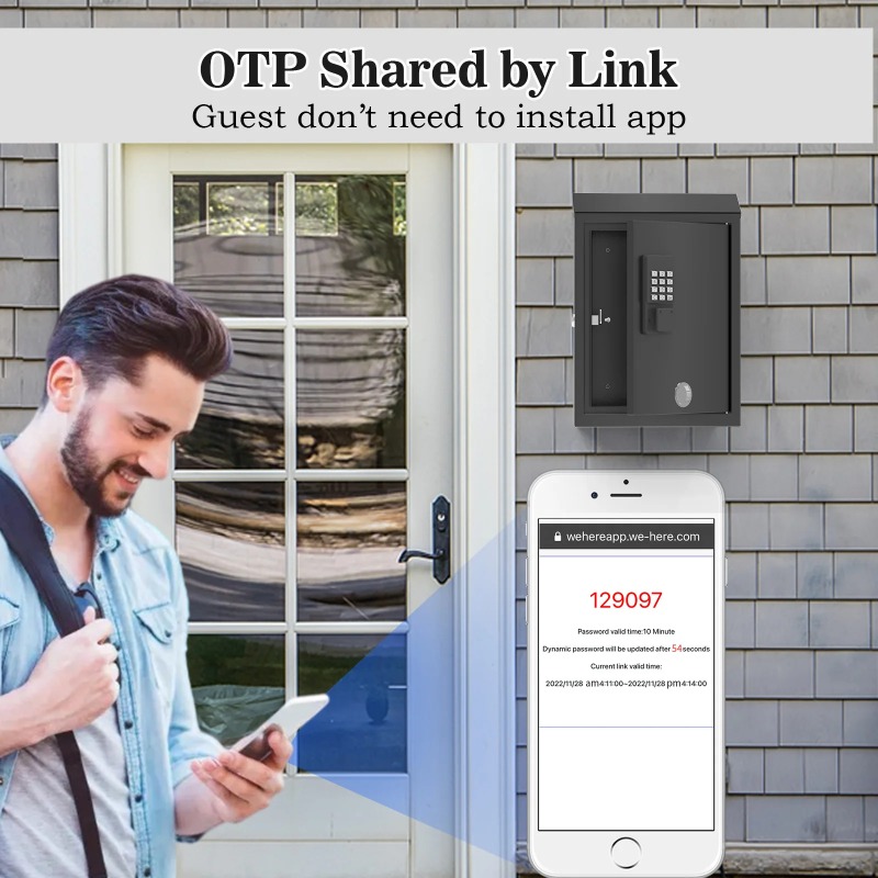 Modern Wall Mounted Mailbox Re - Home Security Letters recension och pris