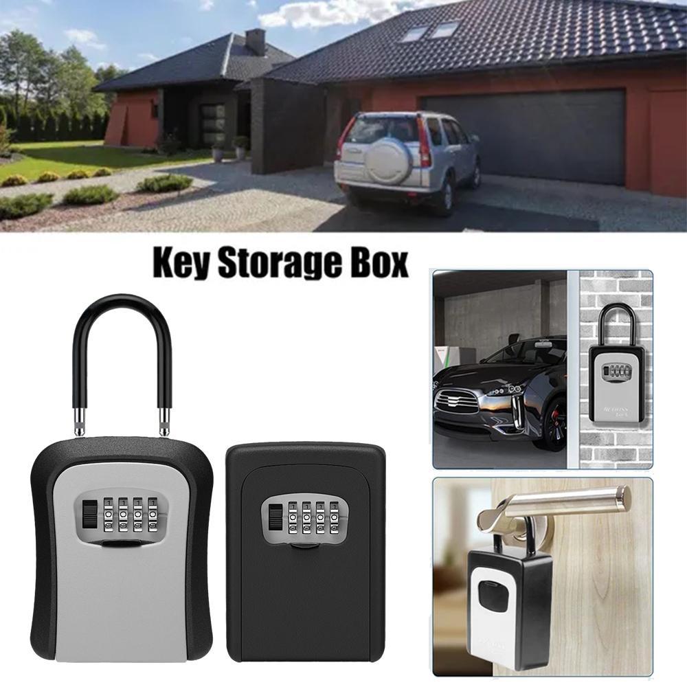 Wall Mount Key Lock Box 4 Digi - Home Security Officer recension och pris
