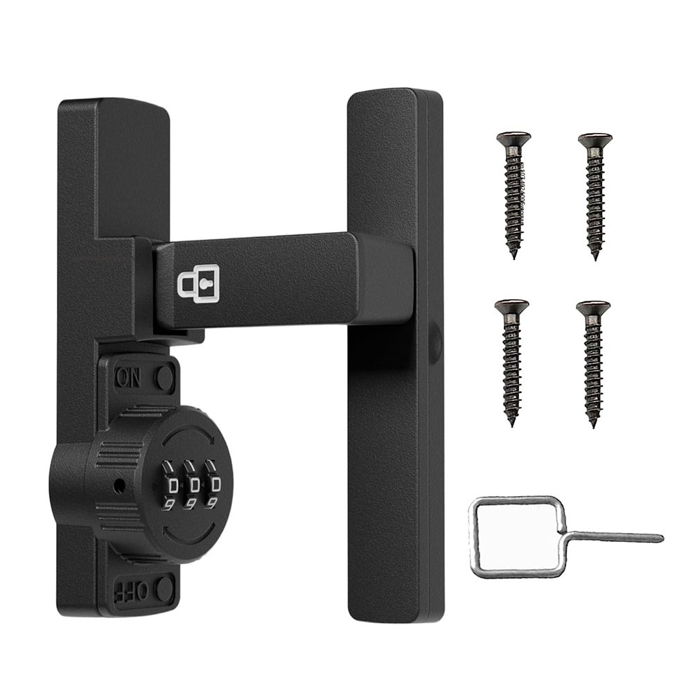 Security Barn Door Lock 3-Digi - Home Security For Doors recension och pris