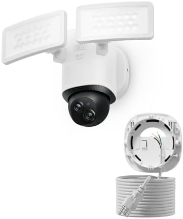Outdoor Floodlight Camera with - Home Security No Monthly Fee recension och pris