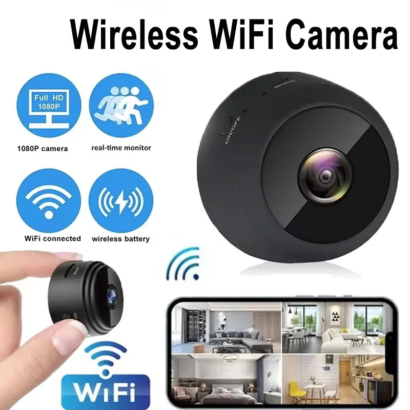 New A9 Camera Wifi 1080p HD Wi - Home Security Cameras Wireless recension och pris