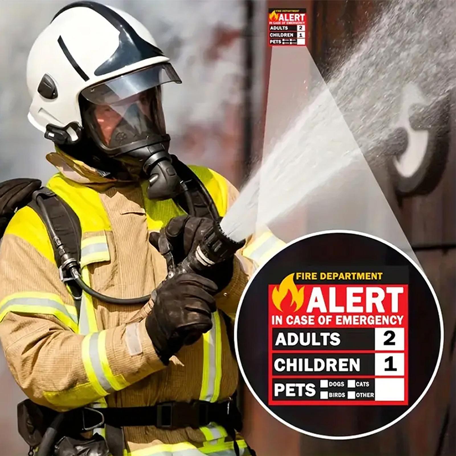 Fire Pet Alert Sticker Rain-Pr - Home Security Department Us recension och pris