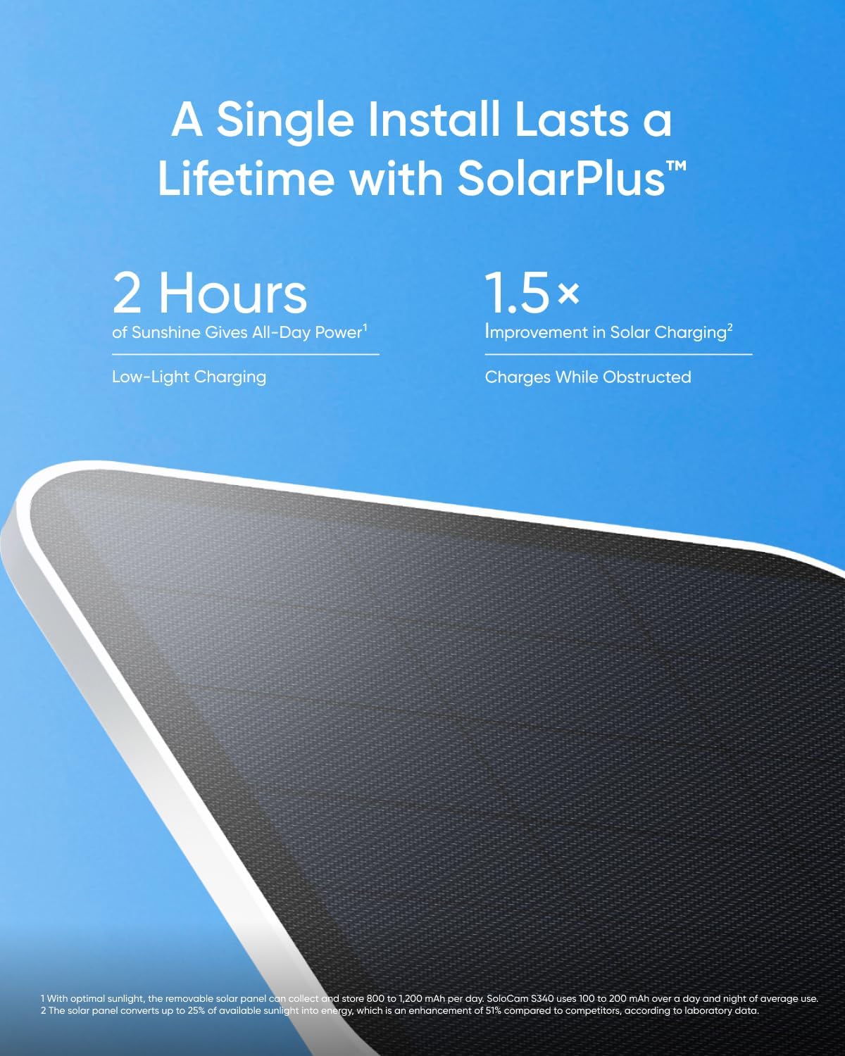 3K Dual Lens Solar Security Ca - Home Security No Monthly Fee recension och pris