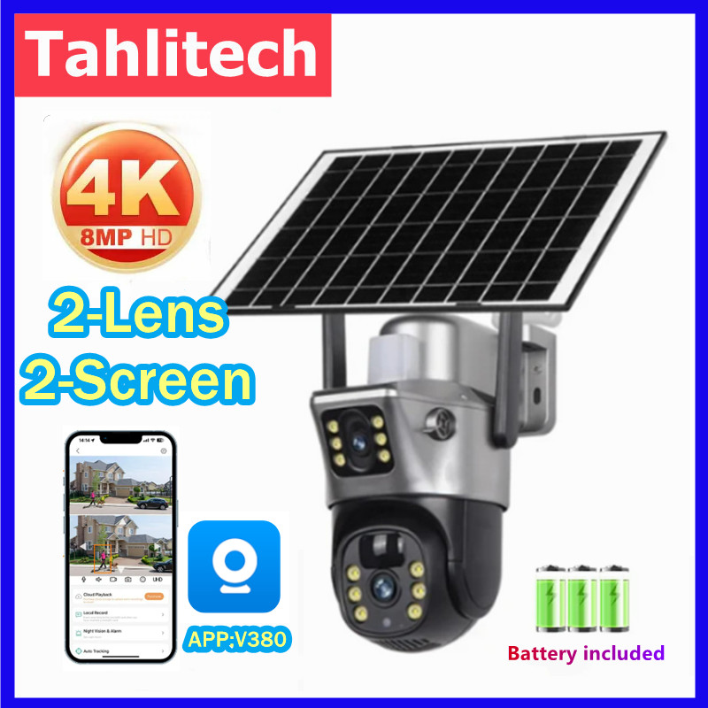 Tahlitech Solar Camera 4G Sim  - Home Security Cameras Wireless recension och pris