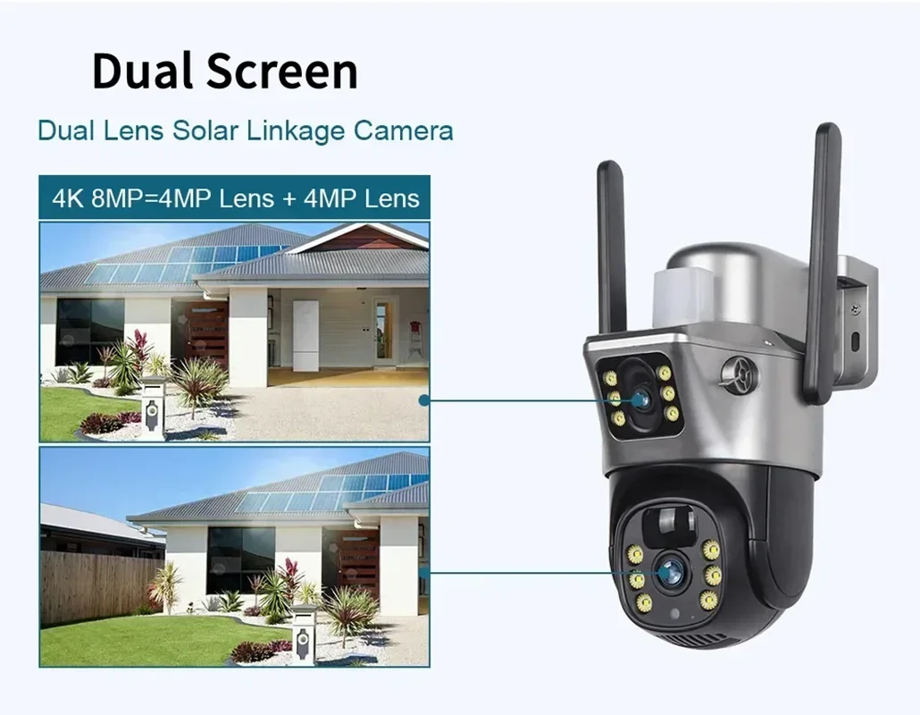 Tahlitech Solar Camera 4G Sim  - Home Security Cameras Wireless recension och pris