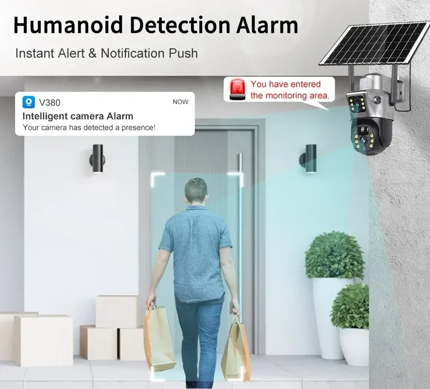 Tahlitech Solar Camera 4G Sim  - Home Security Cameras Wireless recension och pris