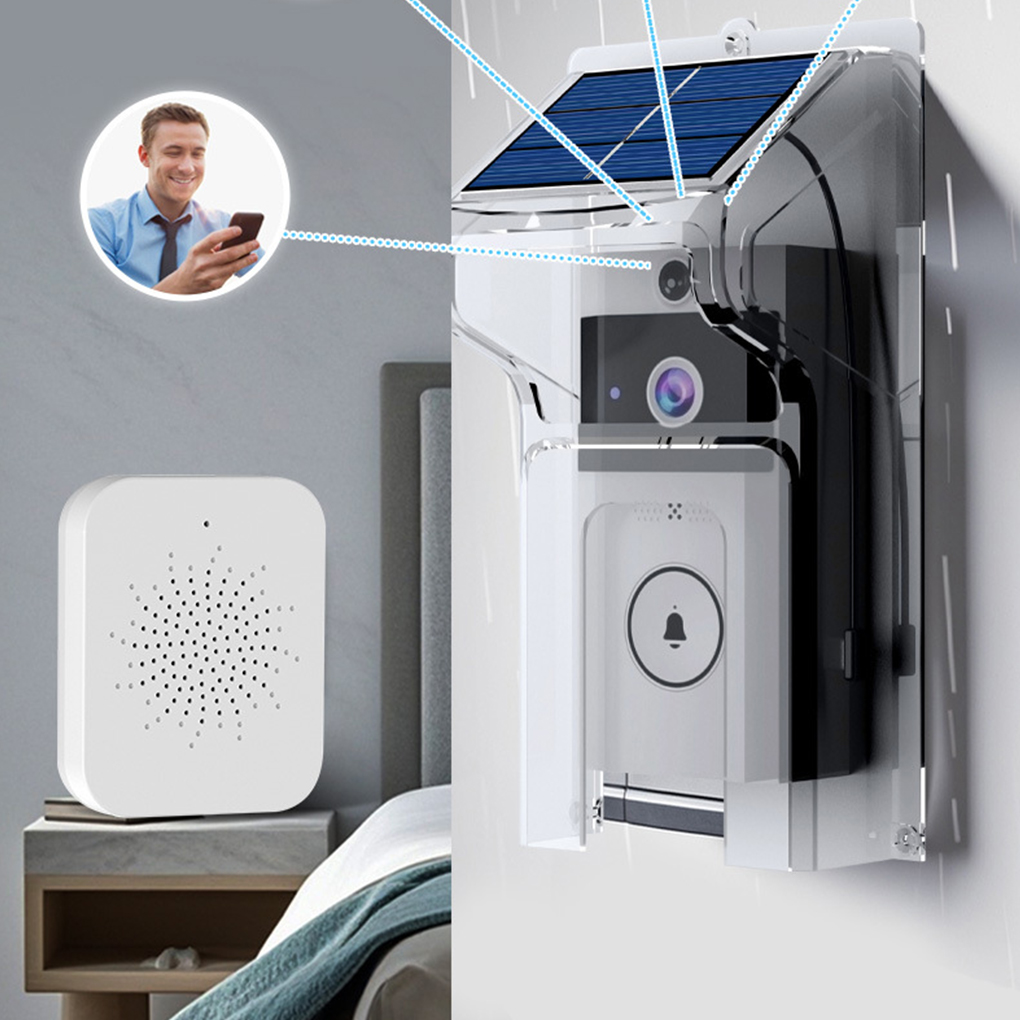Wifivisual Doorbell Bell Camer - Home Security Bell recension och pris