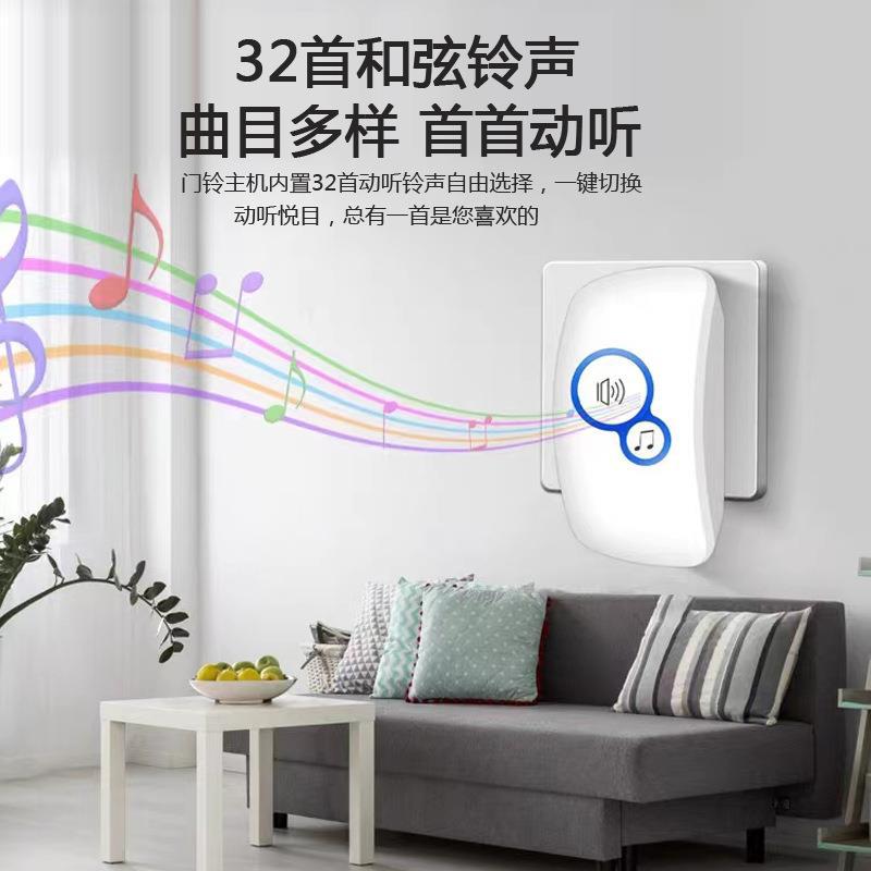Wireless Alarm Guest Welcome C - Home Security Bell recension och pris