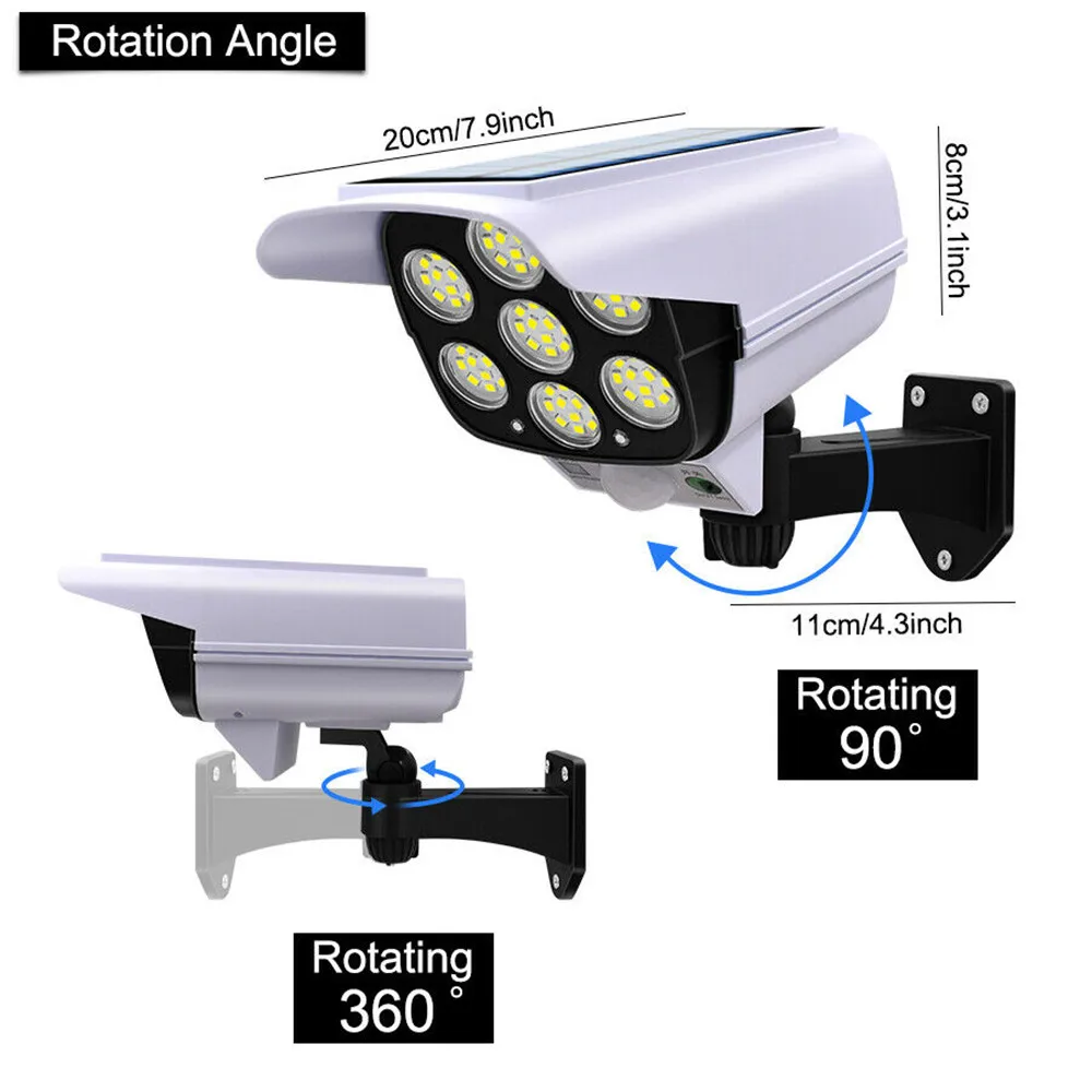 Outdoor Solar Light Motion Sen - Home Security Cameras Wireless recension och pris