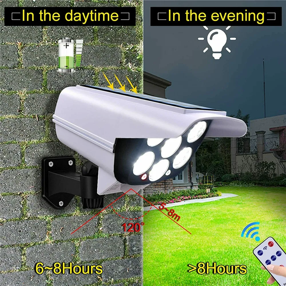 Outdoor Solar Light Motion Sen - Home Security Cameras Wireless recension och pris