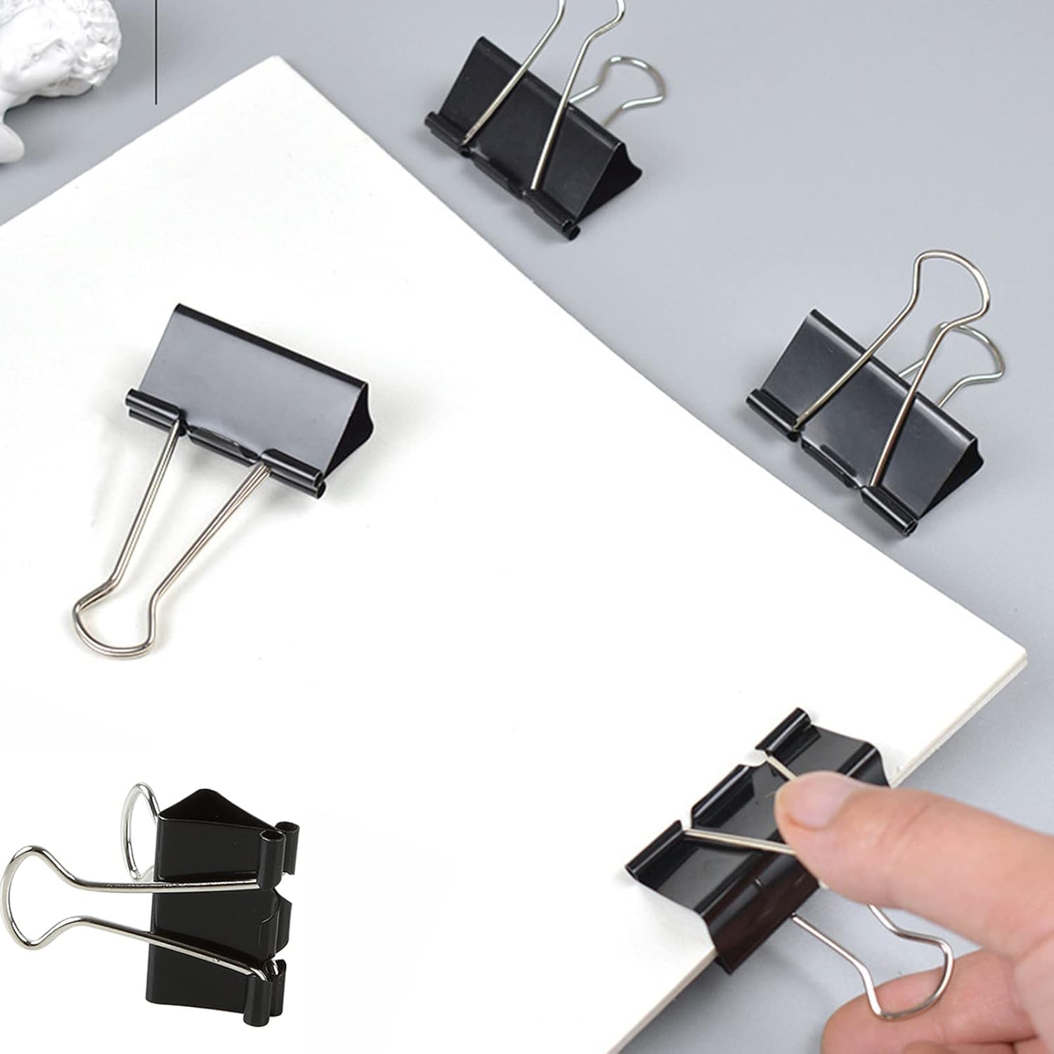 Heavy-Duty Binder Clips Metal  - Home Security Letters recension och pris