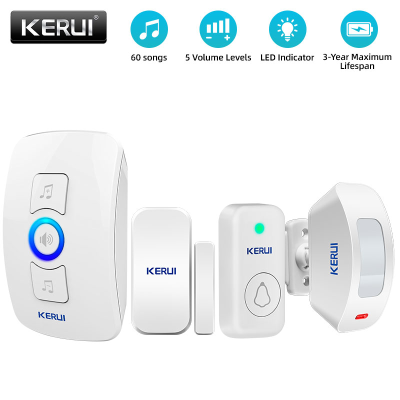 KERUI Wireless Doorbell Home S - Home Security Bell recension och pris