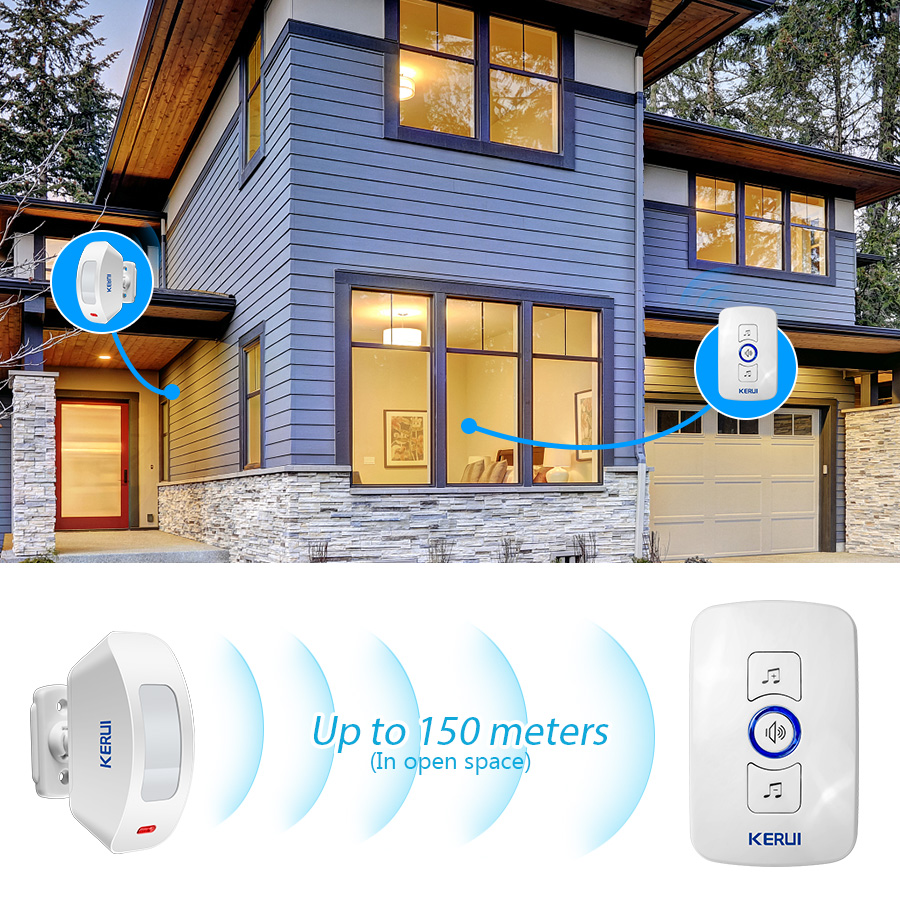 KERUI Wireless Doorbell Home S - Home Security Bell recension och pris