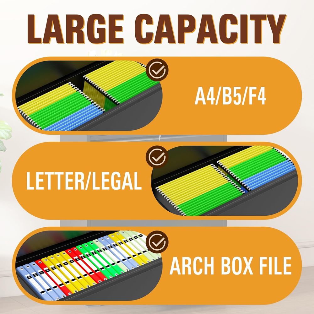 2 Drawer Lockable Metal Filing - Home Security Letters recension och pris