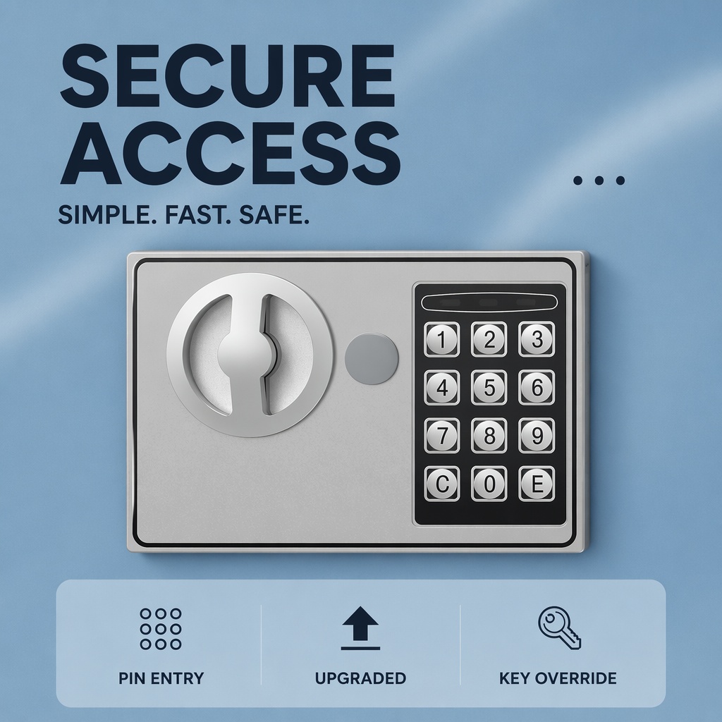 All Steel Electronic Digital K - Home Security Packages recension och pris