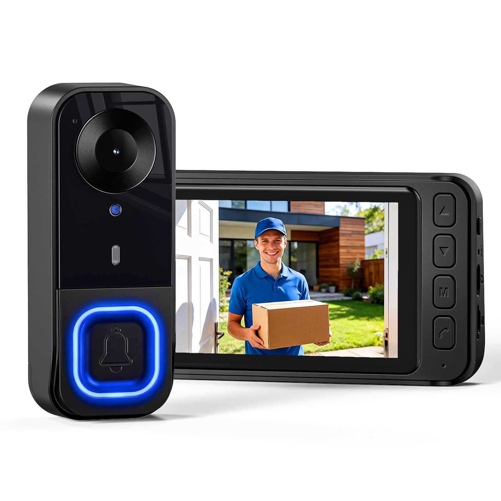 Video Doorbell HD Camera Night - Home Security No Monthly Fee recension och pris