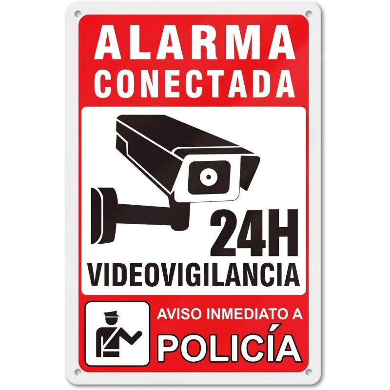 Vintage Security Warning Metal - Home Security Bundle recension och pris