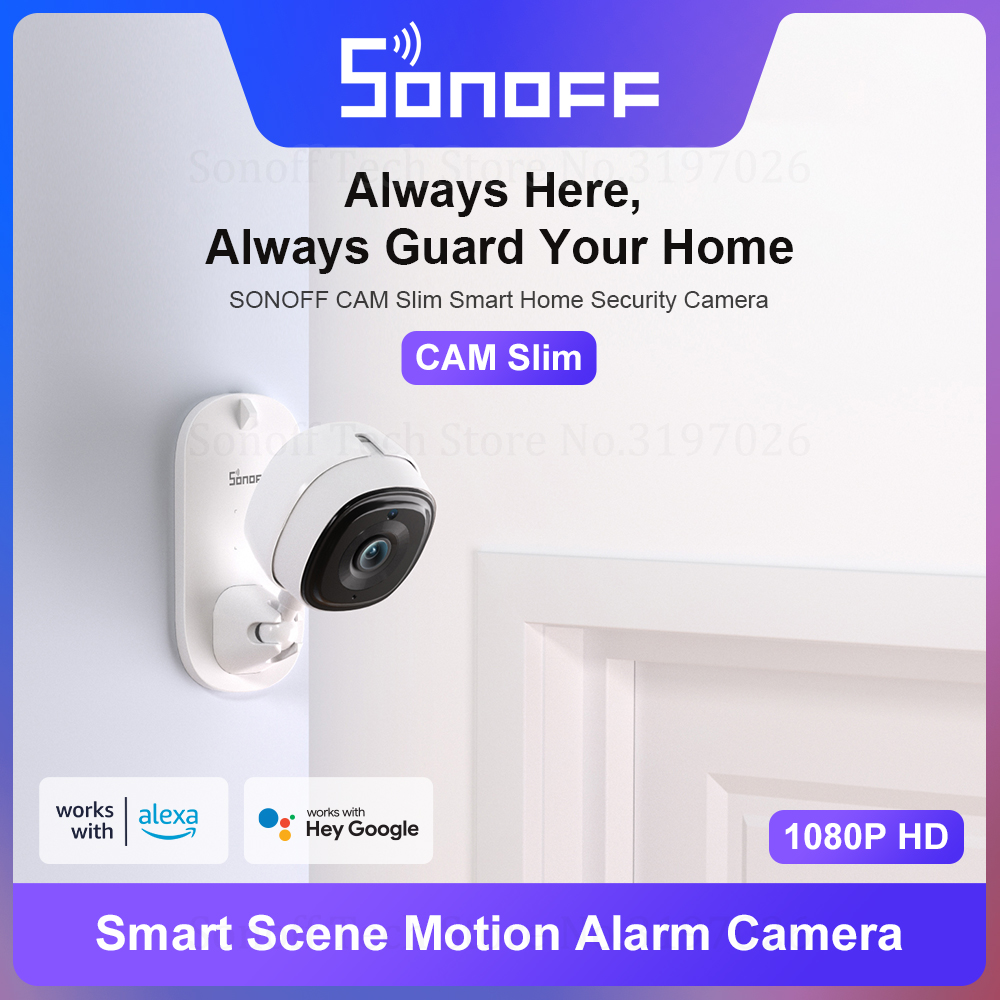 SONOFF 1080P HD Wi-Fi IOT Came - Home Security Kamera recension och pris