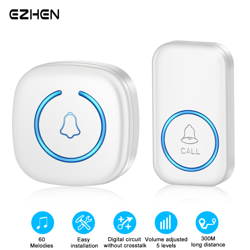 EZHEN Smart Wireless Doorbell  - Home Security Bell recension och pris