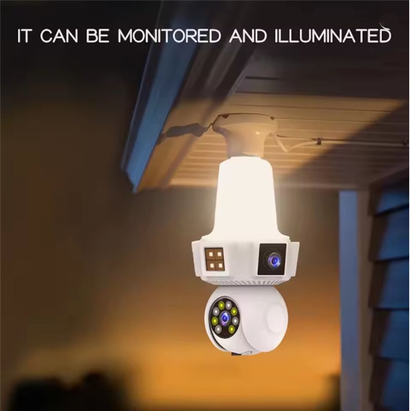 【A08I】Dual Lens Mart Home Wire - Home Security Cameras Wireless recension och pris
