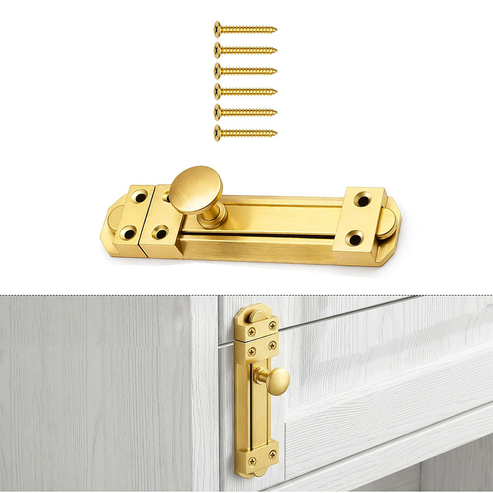 5 Inch Solid Brass Sliding Doo - Home Security For Doors recension och pris