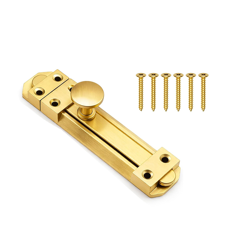 5 Inch Solid Brass Sliding Doo - Home Security For Doors recension och pris